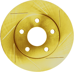 Gold Hart Rotor - Slotted